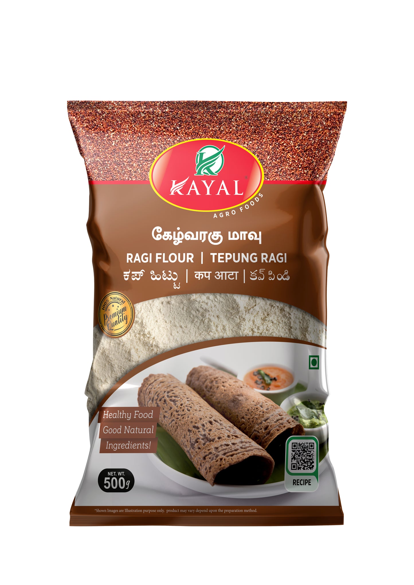 Ragi Flour 500 GMS