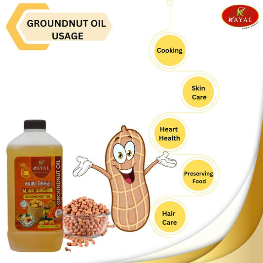 Groundnut Oil 2 Ltr - Kayal Foods