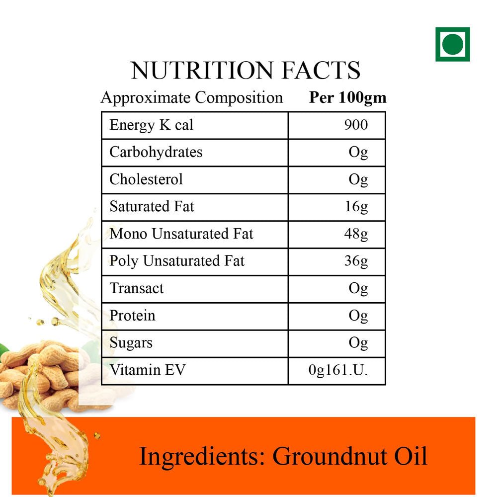 Groundnut Oil 5 Ltr - Kayal Foods