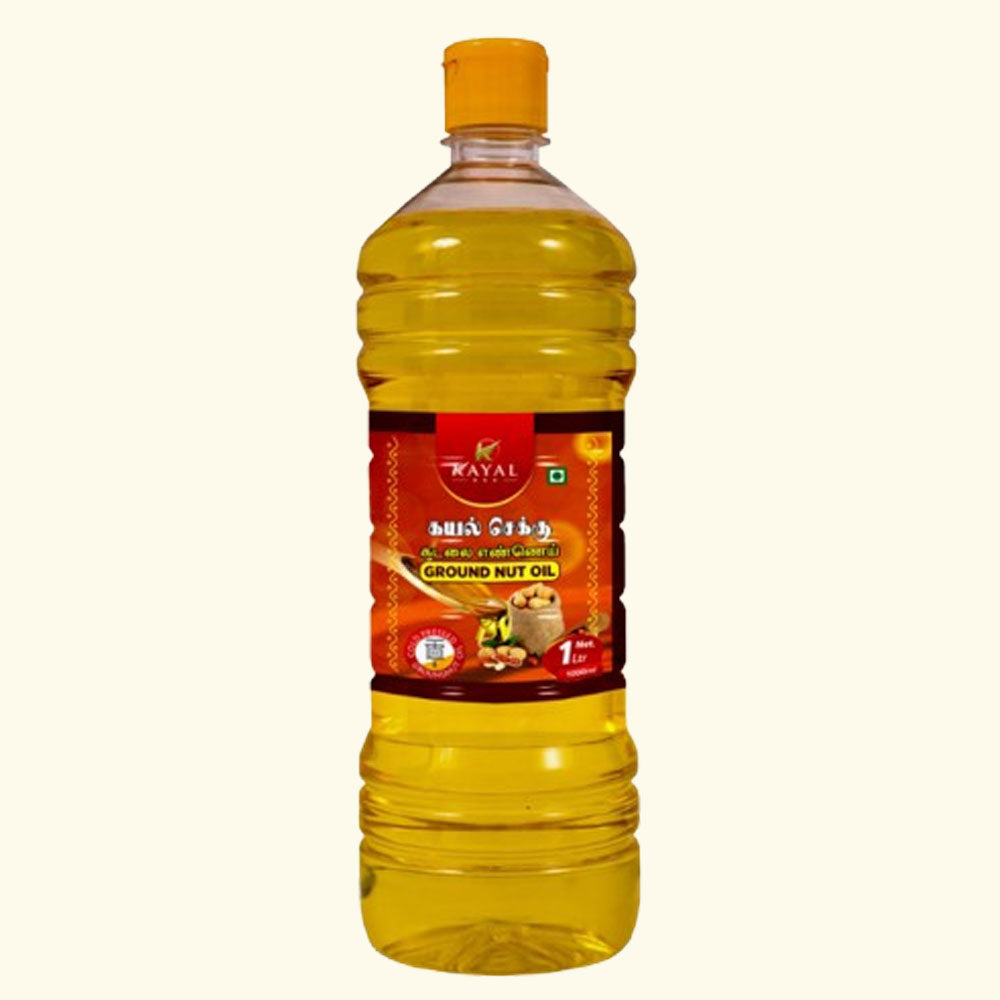 cold pressed peanut oil 1 litre bottle for healthy cooking
