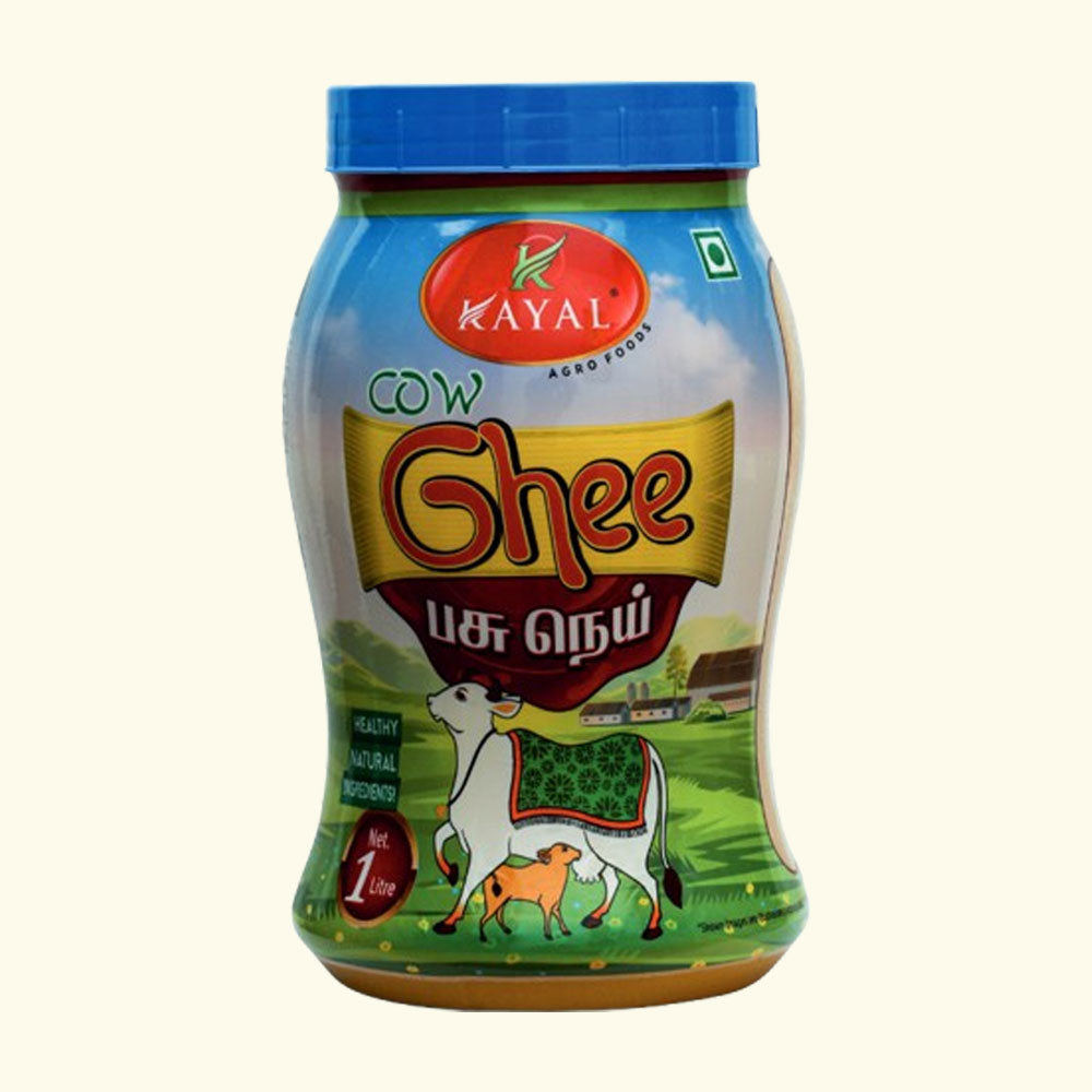 premium quality cow ghee 1ltr from kayal brand