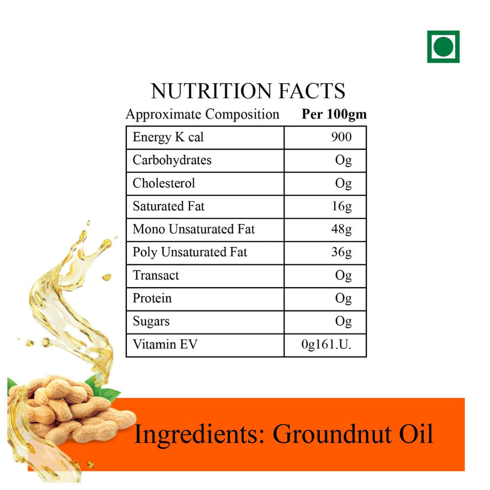kayal cold-pressed groundnut oil for healthy cooking especially high heat Indian cooking