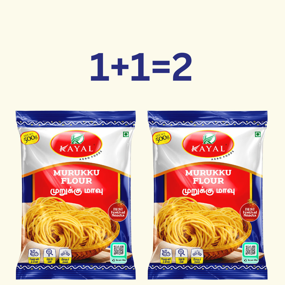 Murukku Flour (Maavu) - 1Kg Pack - Kayal Foods