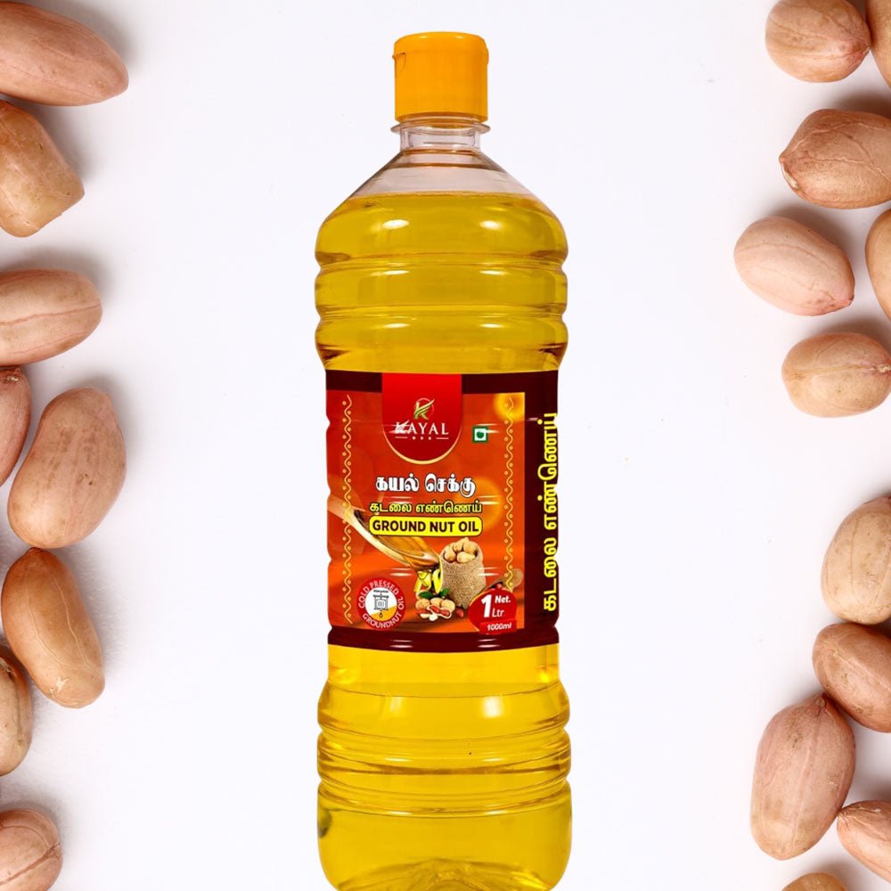 Groundnut Oil 1 Ltr - Kayal Foods