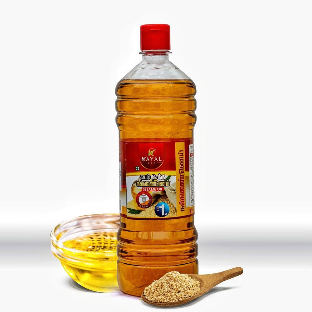 Sesame Oil 1 Ltr - Kayal Foods