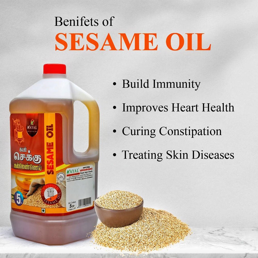 Kayal Sesame Oil 5 Litre Pack